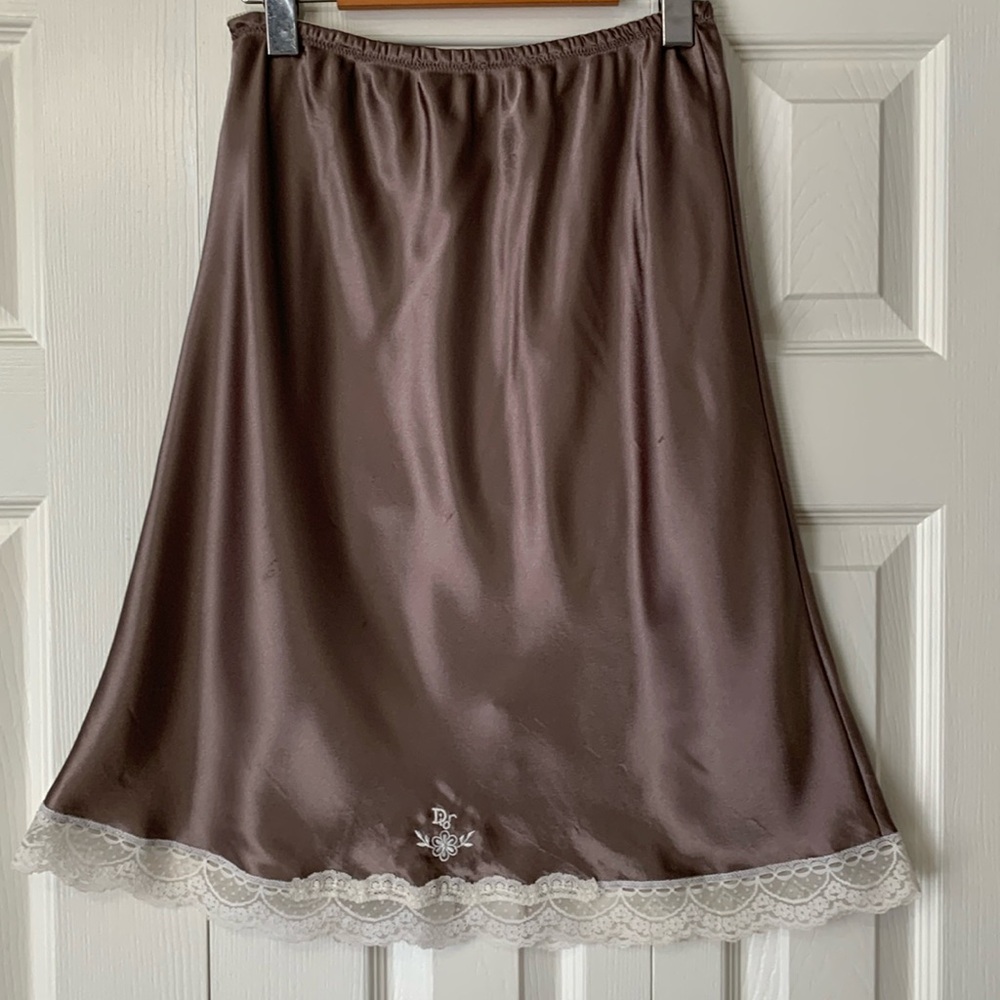 CHRISTIAN DIOR Slip Skirt